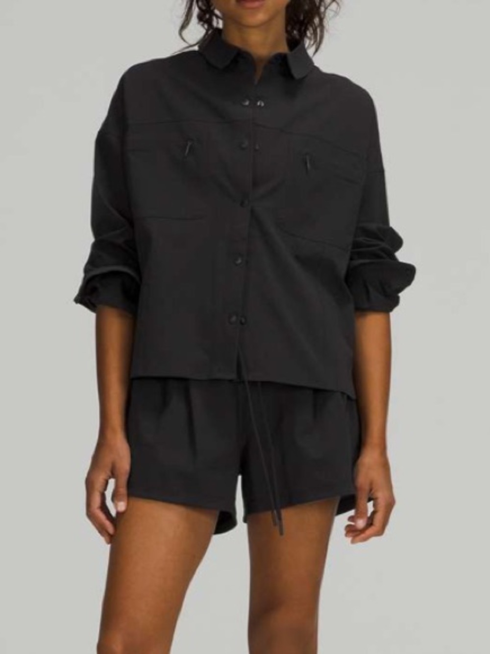lululemon athletica Ventlight Button-Up Shirt - Black